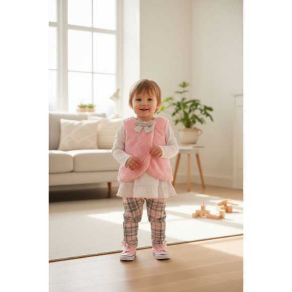 New Without Tags Kids Headquarters Toddler Girl outfit set Size 4T - Picture 2 of 2